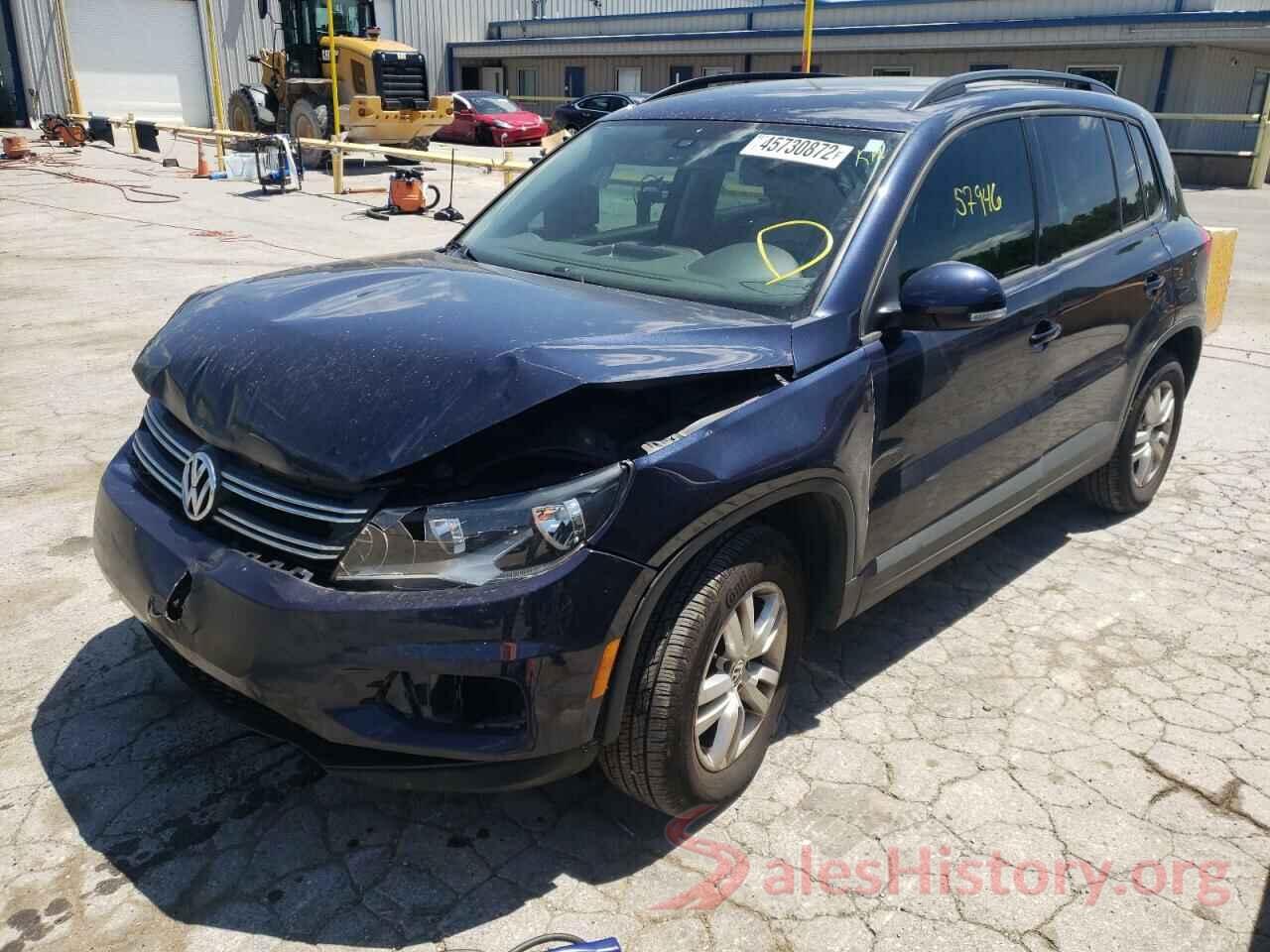 WVGAV7AX0GW580461 2016 VOLKSWAGEN TIGUAN