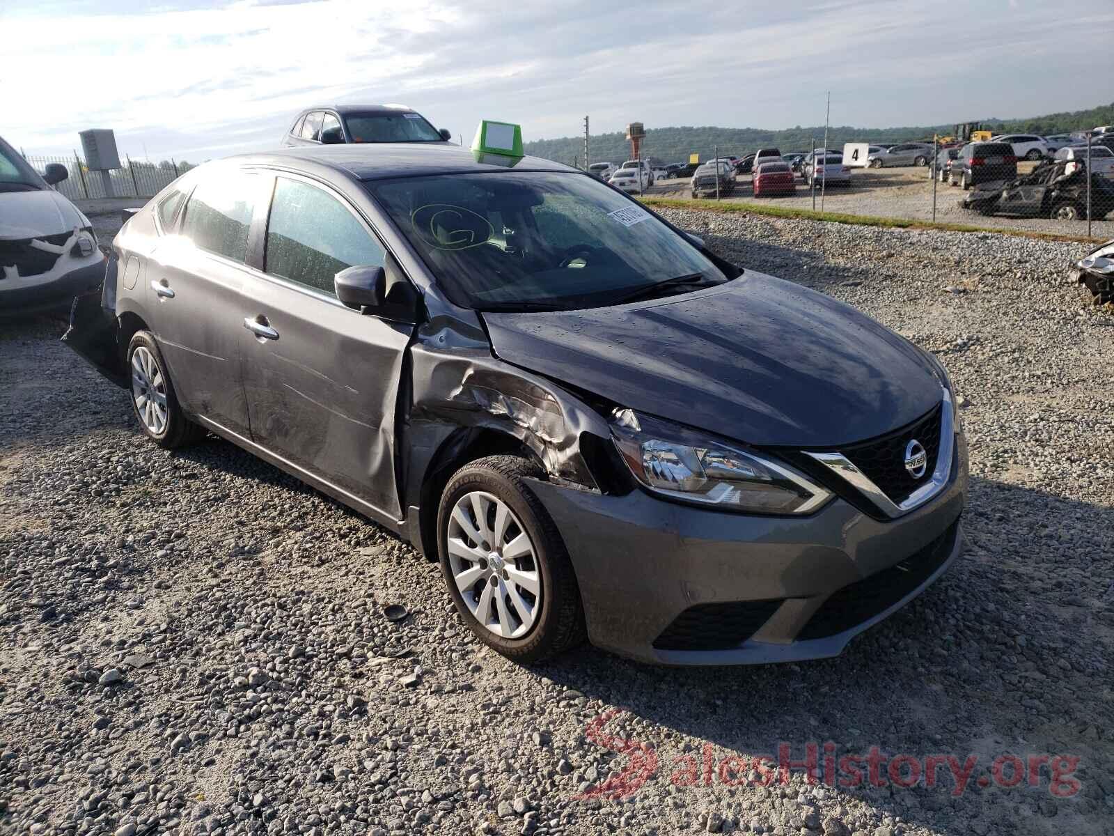 3N1AB7AP3KY387285 2019 NISSAN SENTRA