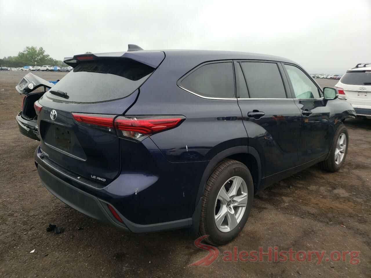 5TDBZRBH7NS176165 2022 TOYOTA HIGHLANDER