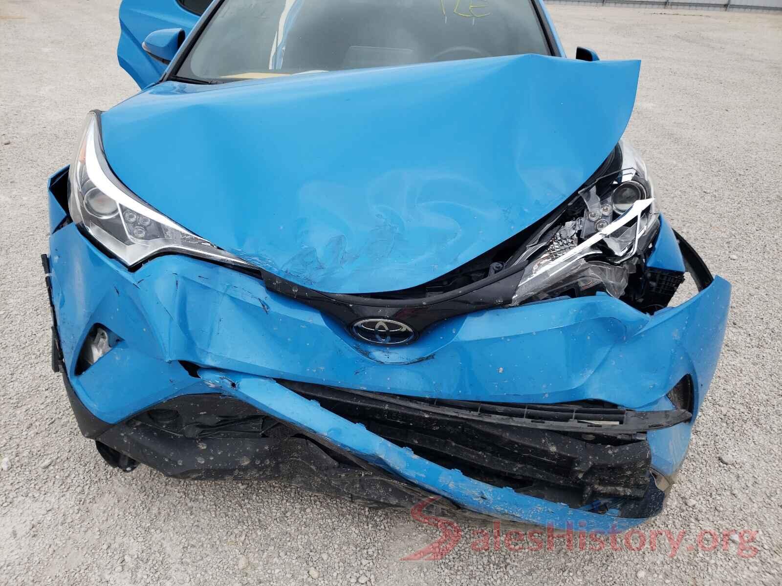 JTNKHMBX5K1045107 2019 TOYOTA C-HR