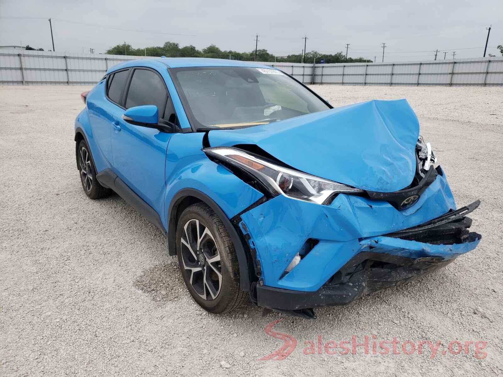 JTNKHMBX5K1045107 2019 TOYOTA C-HR