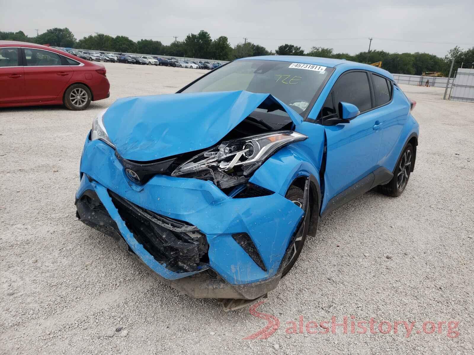 JTNKHMBX5K1045107 2019 TOYOTA C-HR