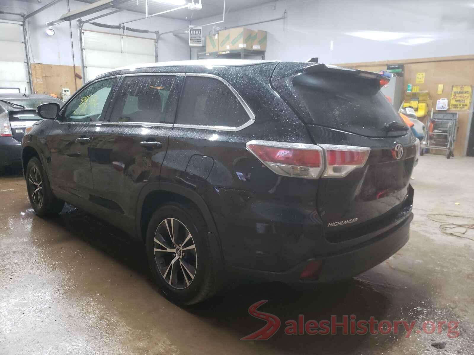 5TDJKRFH7GS327292 2016 TOYOTA HIGHLANDER