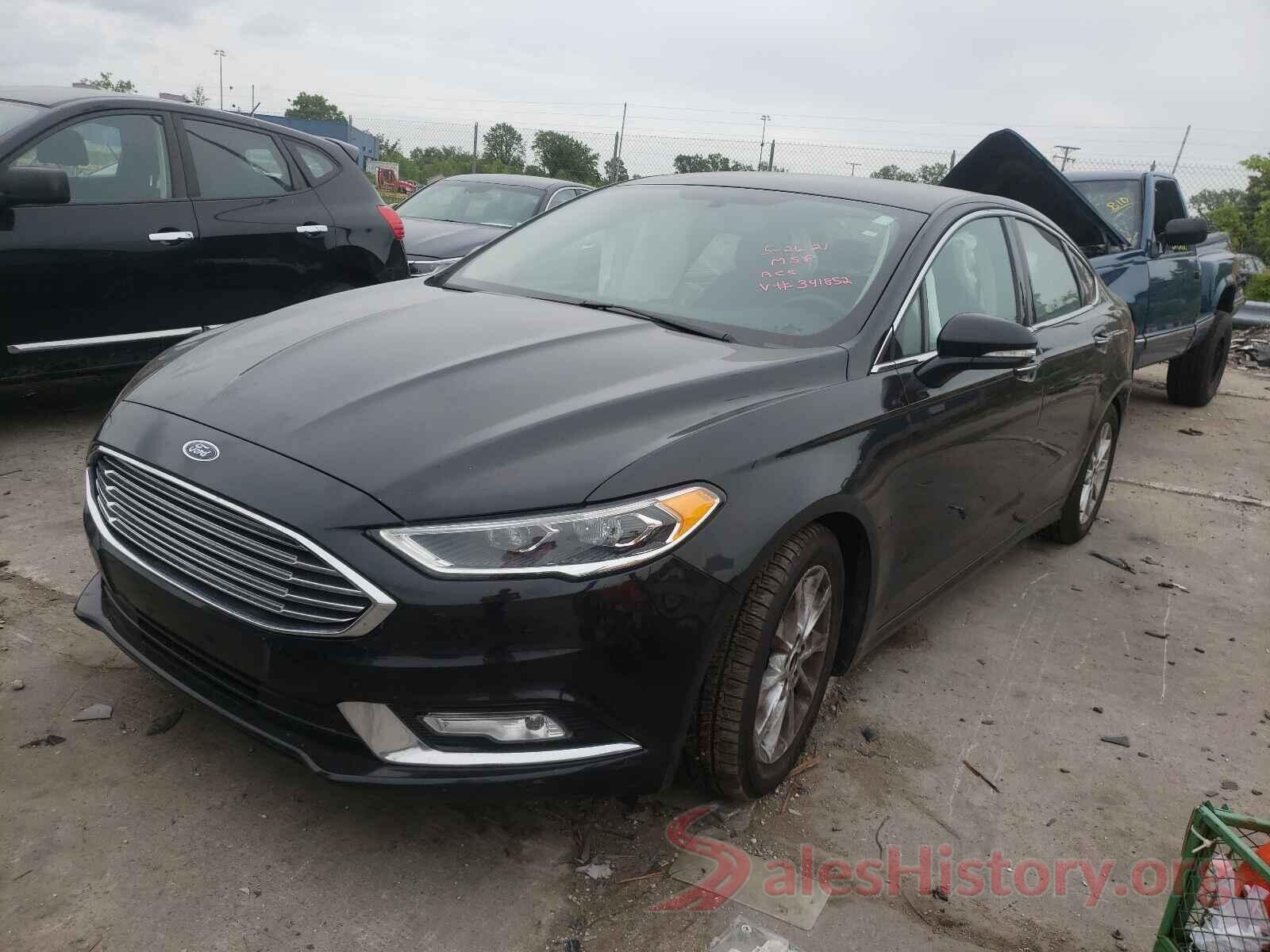 3FA6P0HD2HR341852 2017 FORD FUSION