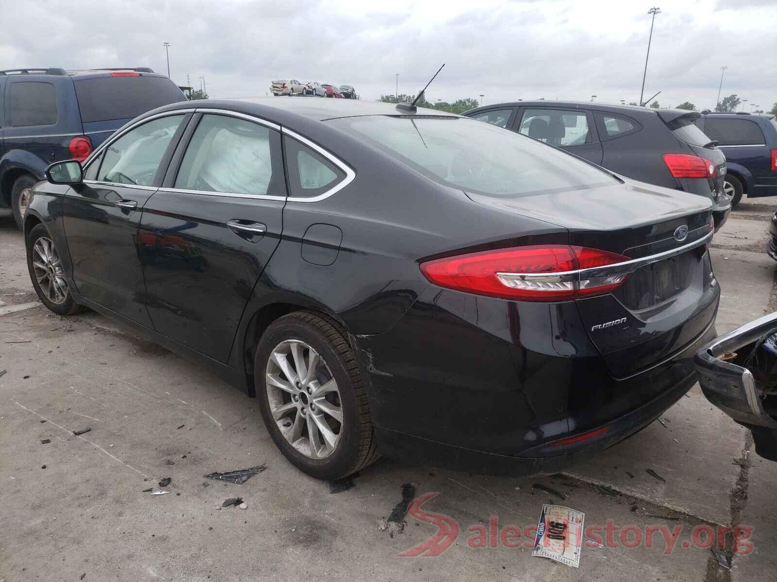 3FA6P0HD2HR341852 2017 FORD FUSION