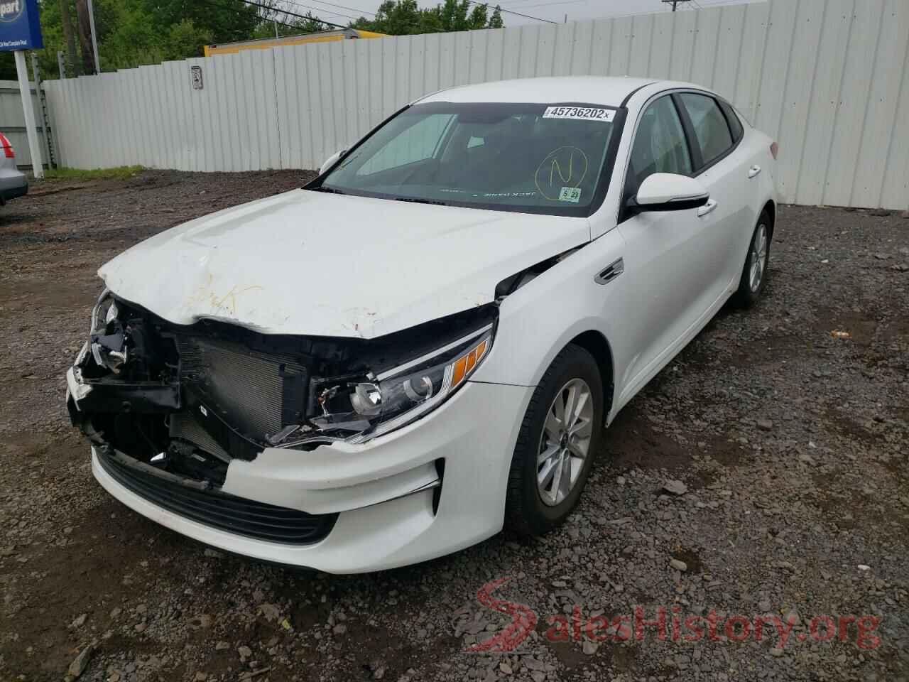 KNAGT4L36J5214303 2018 KIA OPTIMA