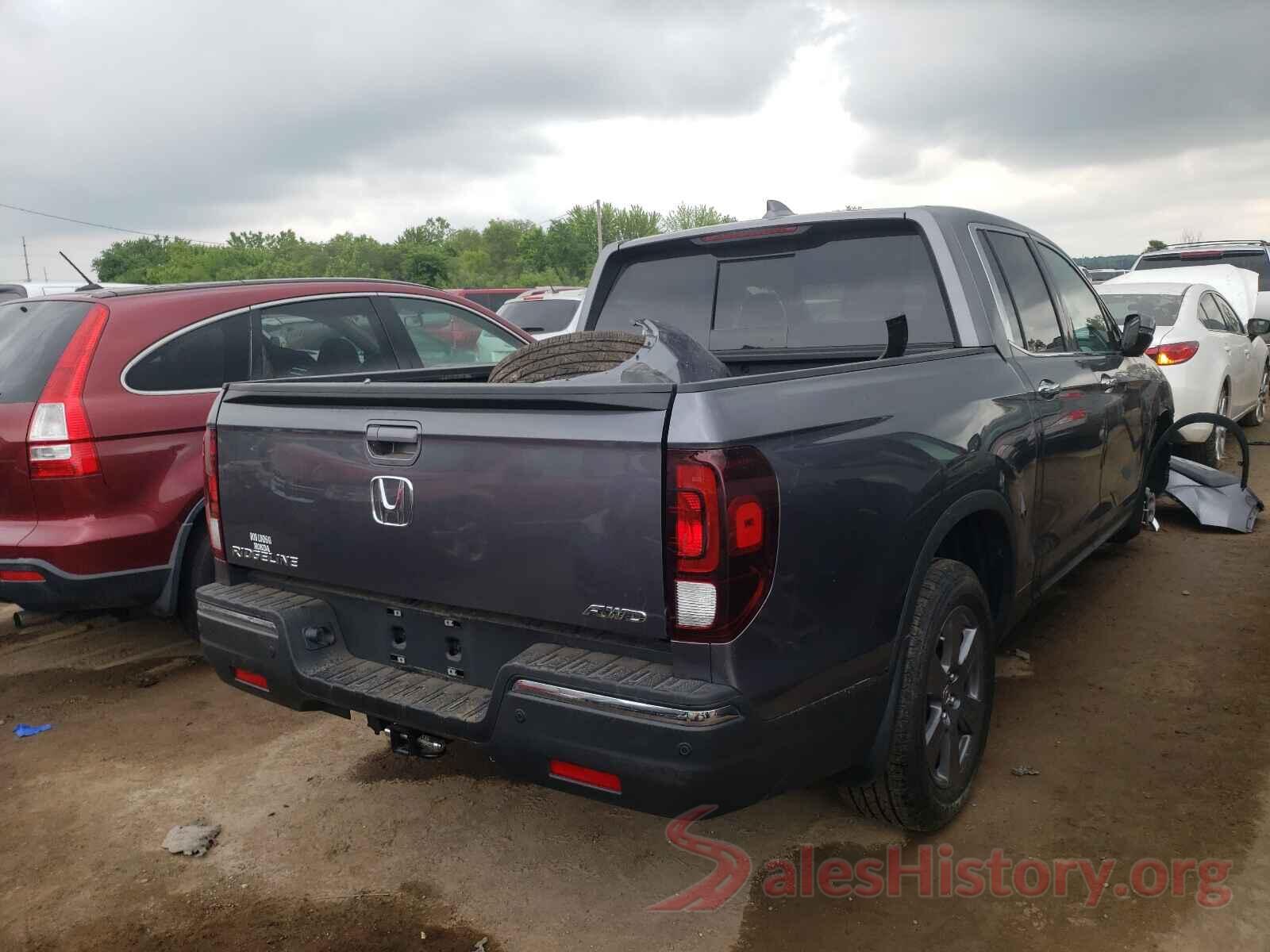 5FPYK3F7XLB009496 2020 HONDA RIDGELINE