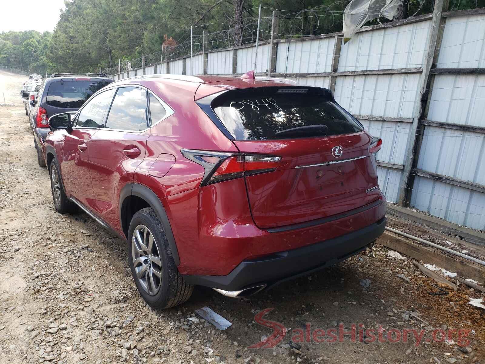 JTJYARBZ5G2030848 2016 LEXUS NX