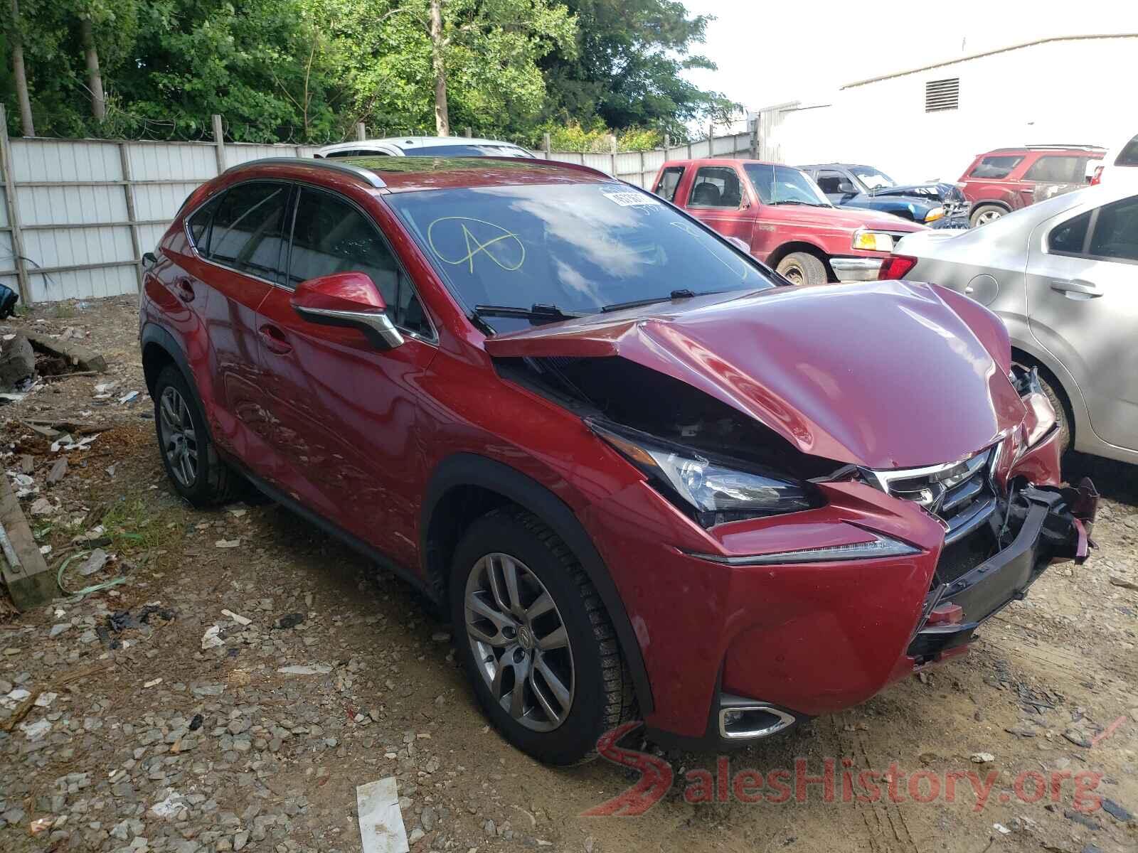 JTJYARBZ5G2030848 2016 LEXUS NX