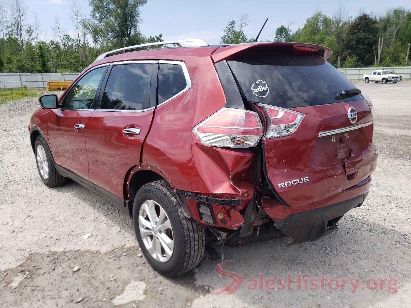 5N1AT2MV5GC799615 2016 NISSAN ROGUE