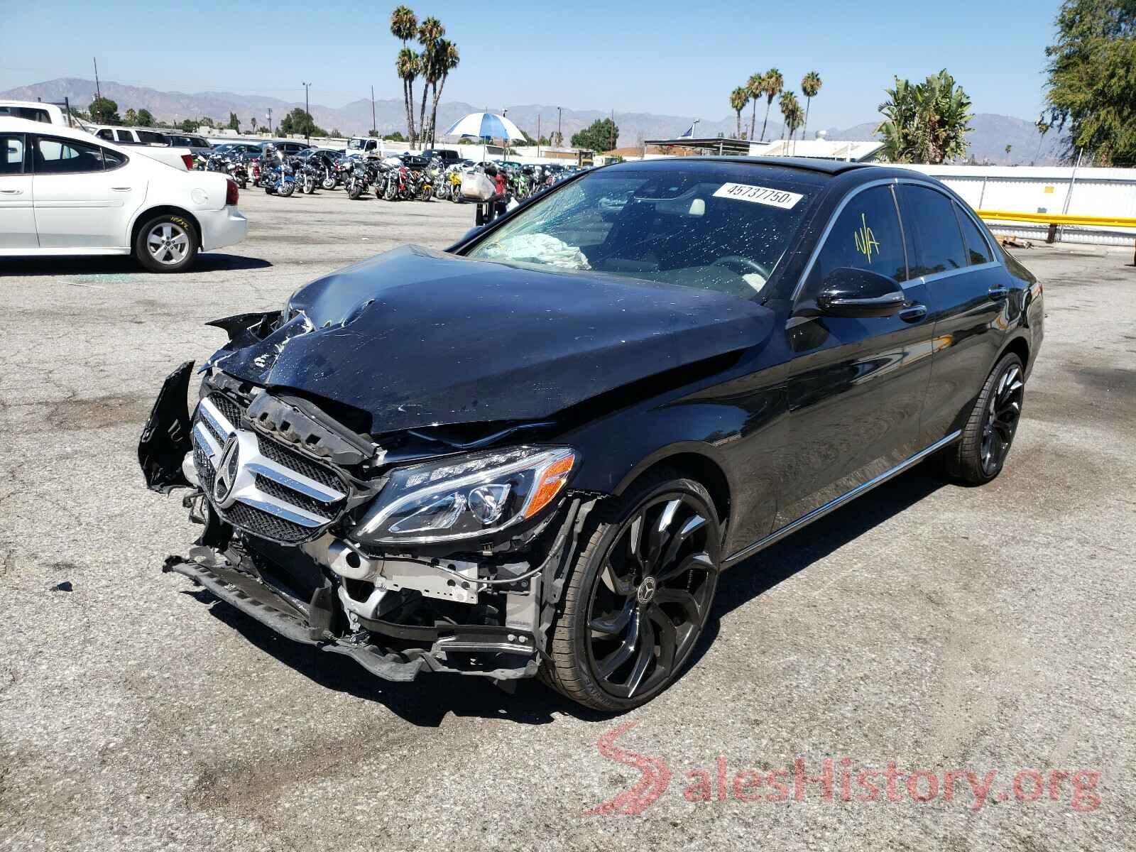 55SWF4KB6GU135170 2016 MERCEDES-BENZ C CLASS