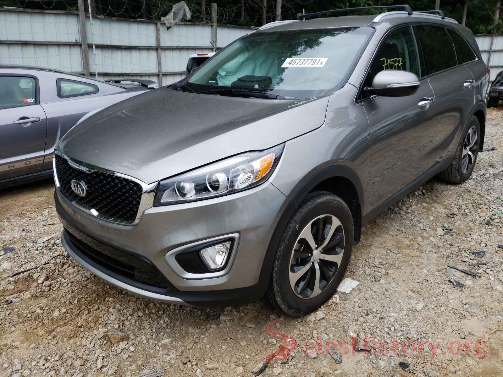 5XYPH4A19GG125377 2016 KIA SORENTO