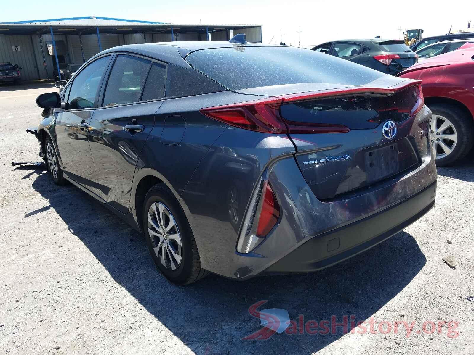 JTDKAMFP8M3174002 2021 TOYOTA PRIUS