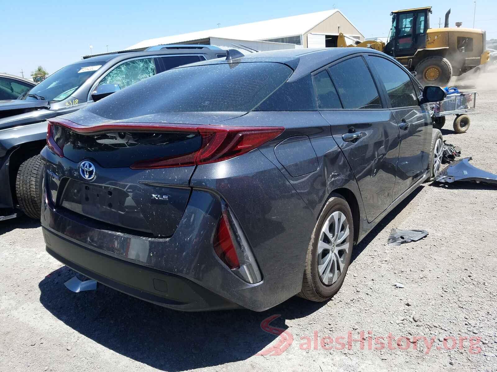 JTDKAMFP8M3174002 2021 TOYOTA PRIUS