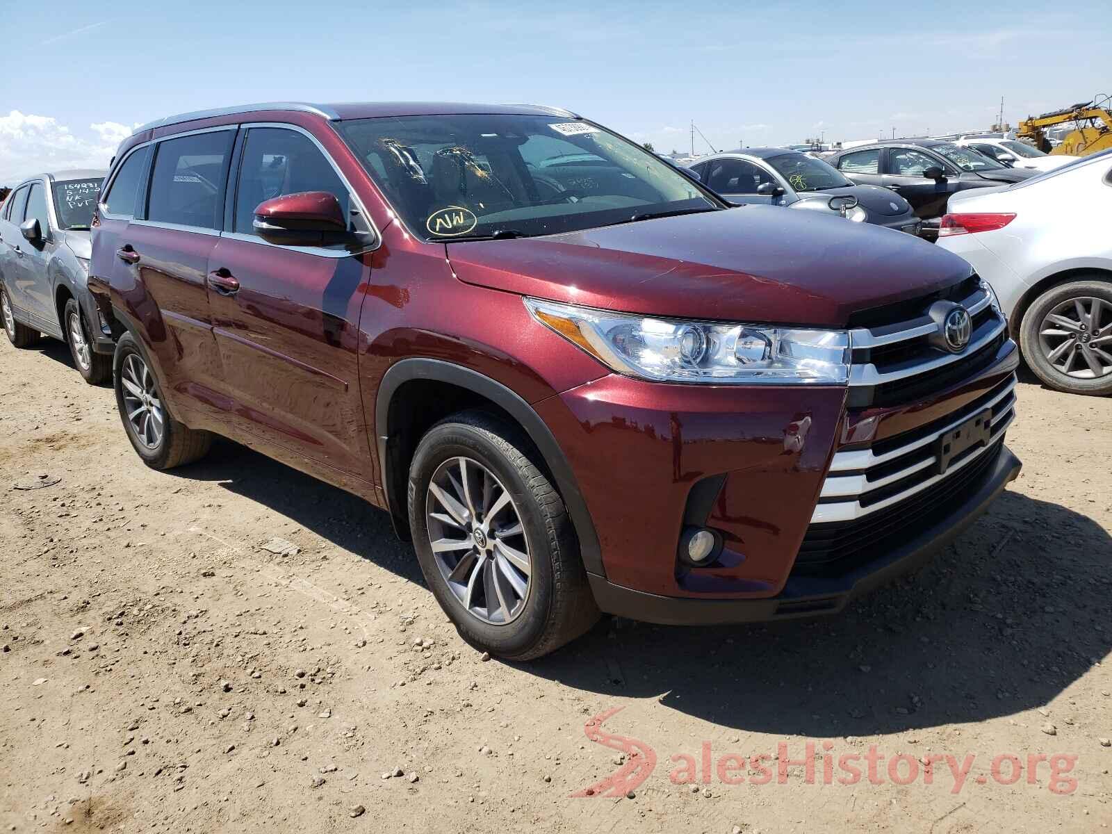 5TDJZRFH1HS435291 2017 TOYOTA HIGHLANDER