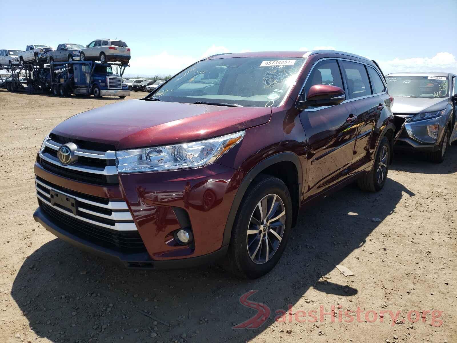 5TDJZRFH1HS435291 2017 TOYOTA HIGHLANDER