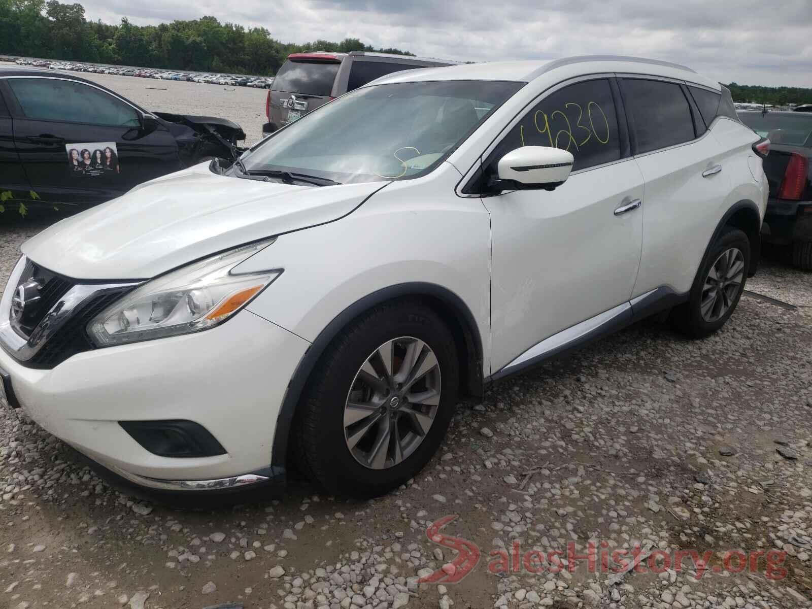 5N1AZ2MG8GN100322 2016 NISSAN MURANO