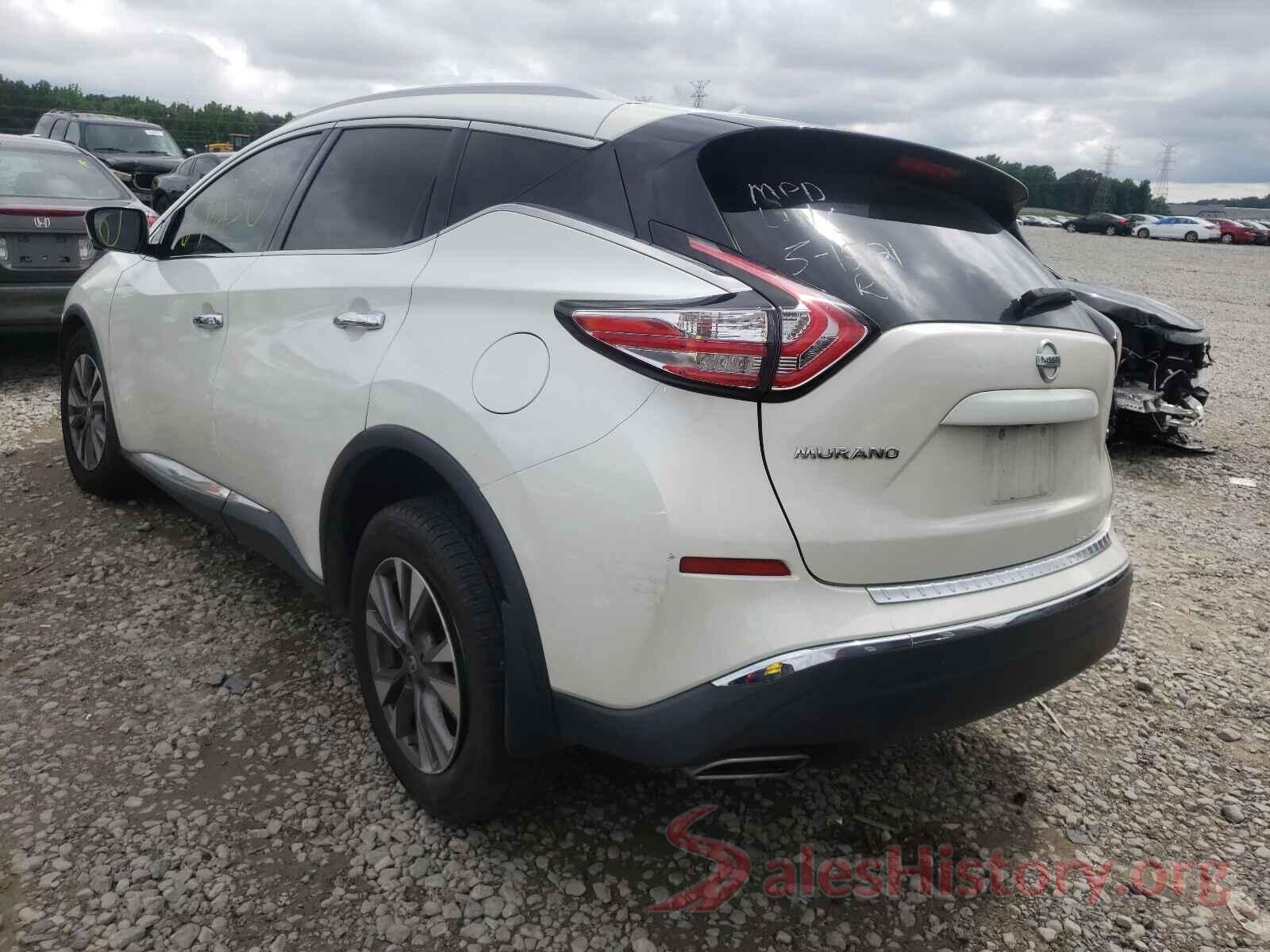 5N1AZ2MG8GN100322 2016 NISSAN MURANO