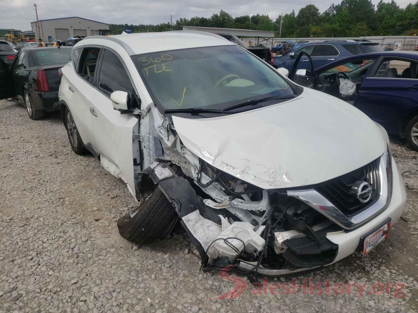 5N1AZ2MG8GN100322 2016 NISSAN MURANO