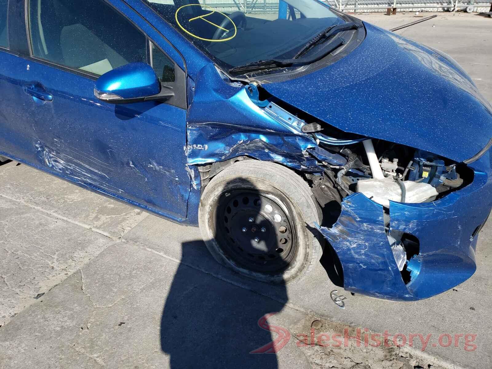 JTDKDTB31G1136907 2016 TOYOTA PRIUS