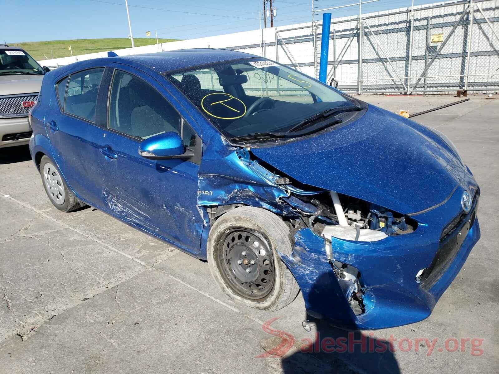 JTDKDTB31G1136907 2016 TOYOTA PRIUS