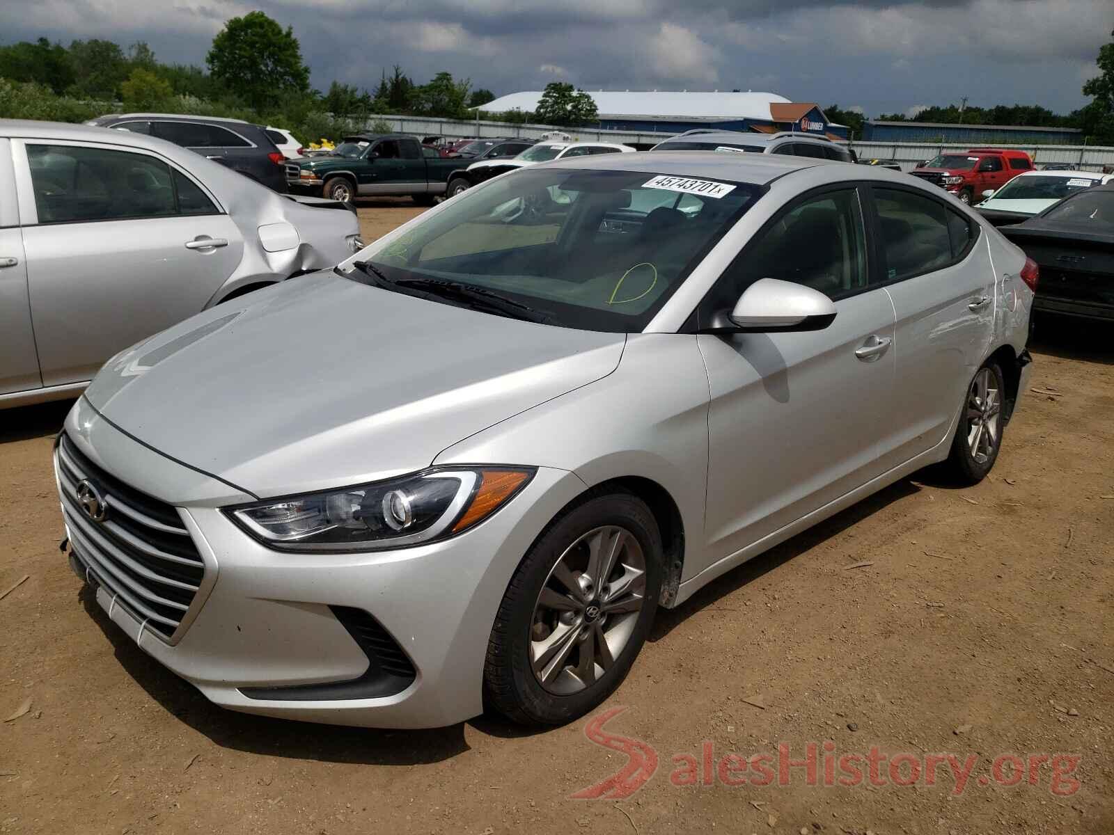 5NPD84LF1HH189144 2017 HYUNDAI ELANTRA