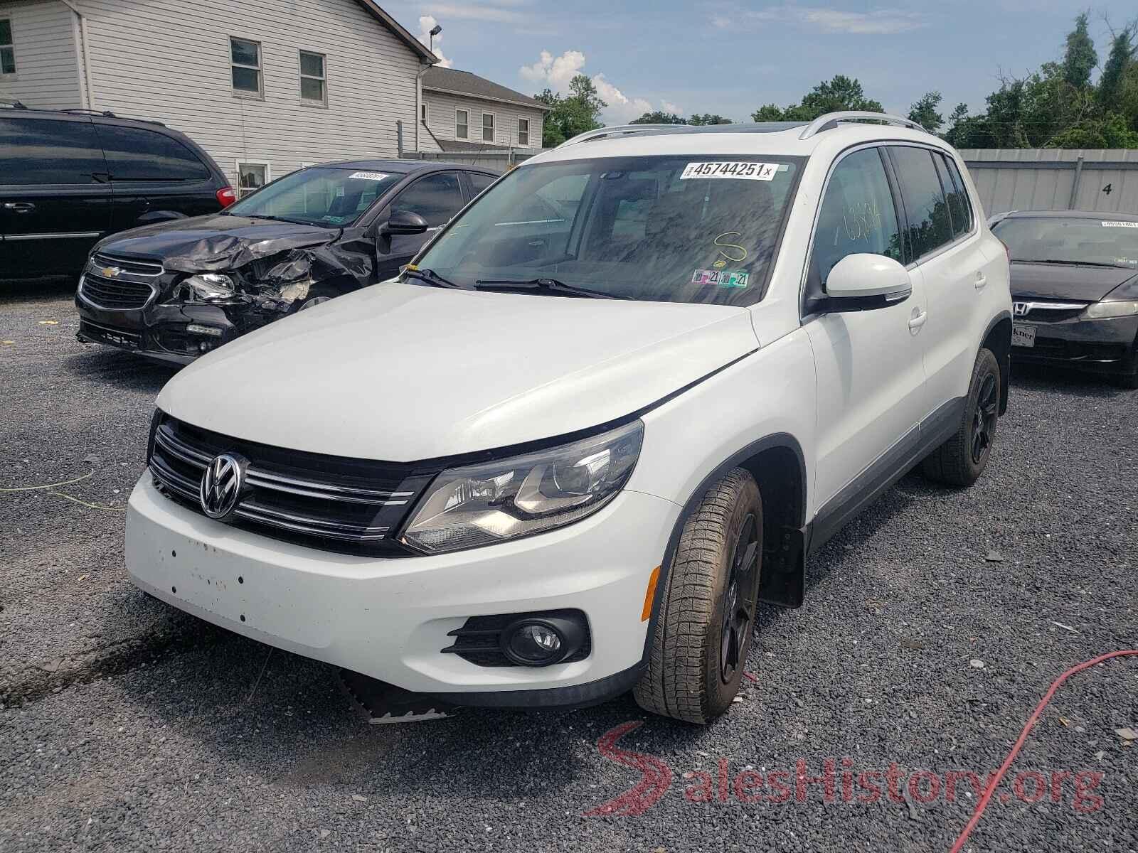 WVGBV7AX8GW572984 2016 VOLKSWAGEN TIGUAN