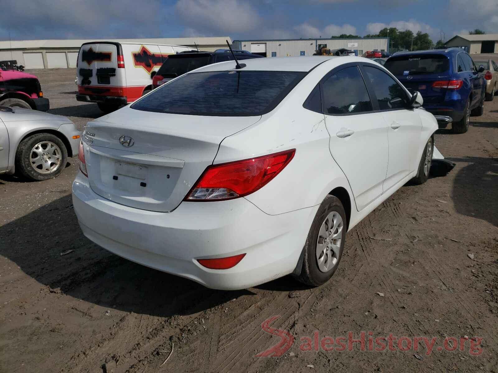 KMHCT4AE4GU048945 2016 HYUNDAI ACCENT