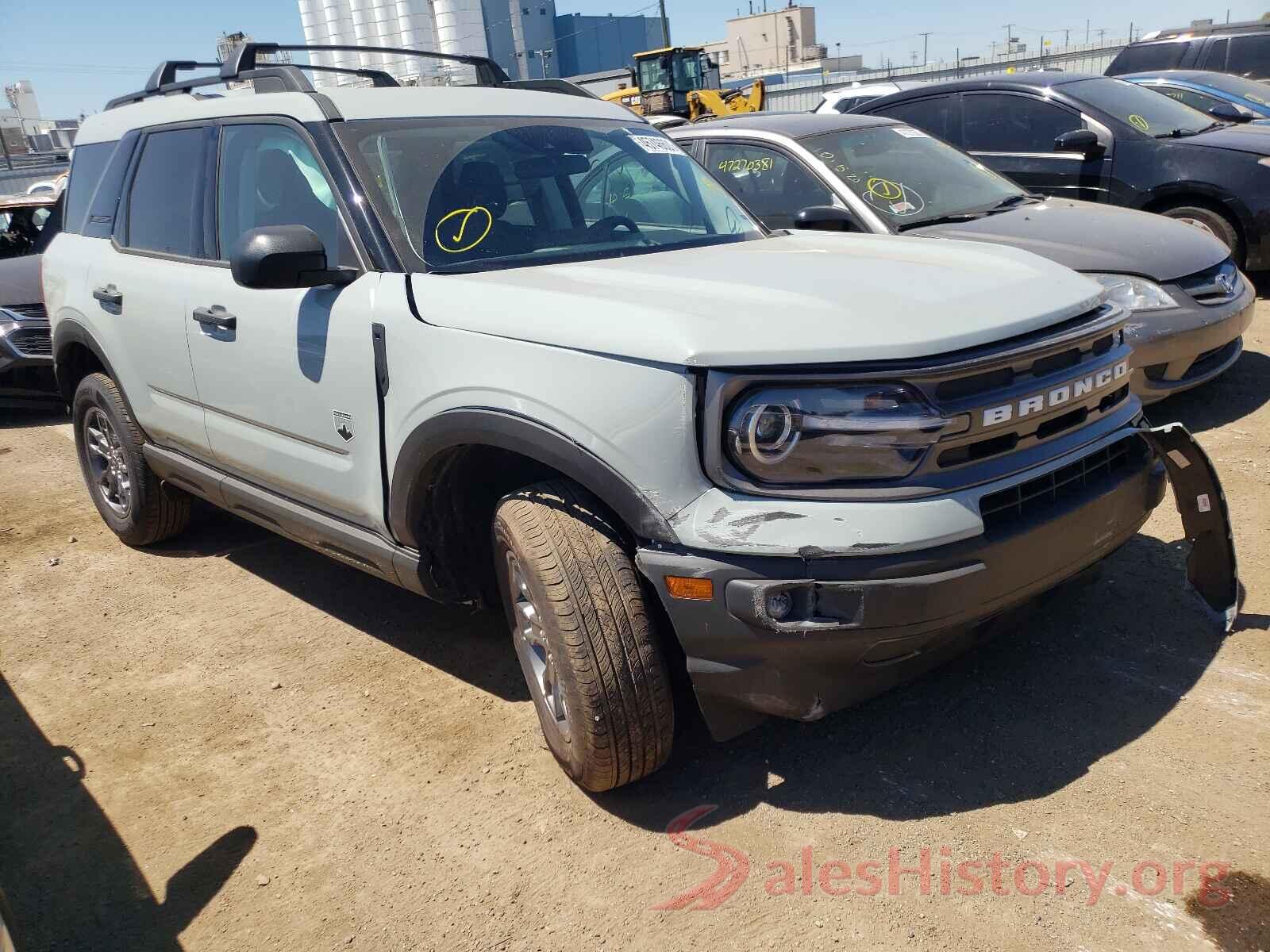 3FMCR9B62MRA20406 2021 FORD BRONCO