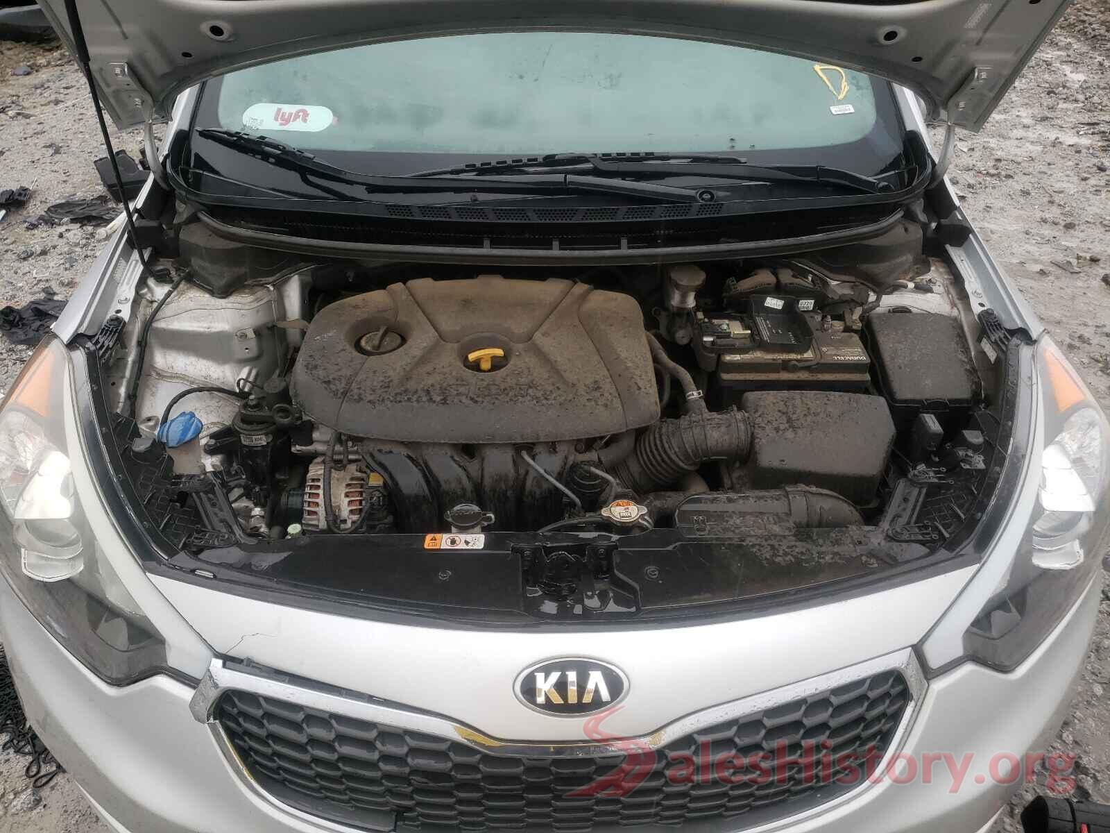 KNAFK5A81G5592234 2016 KIA FORTE