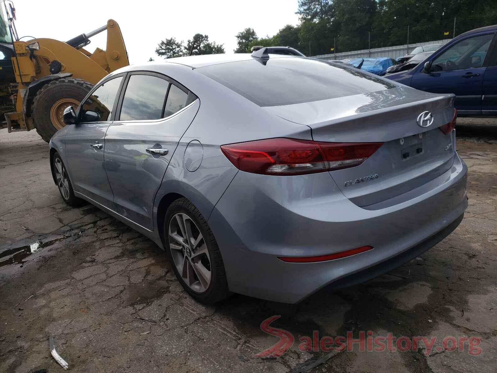 5NPD84LF1HH007927 2017 HYUNDAI ELANTRA