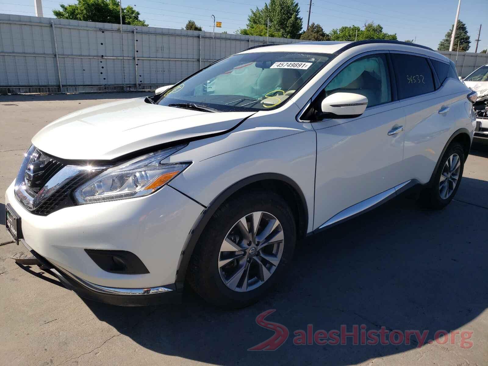 5N1AZ2MH8GN130333 2016 NISSAN MURANO