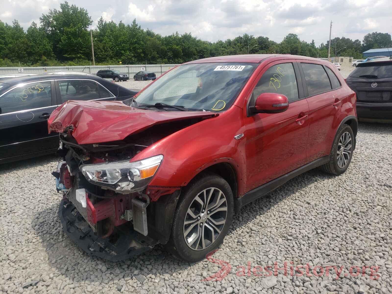 JA4AP3AUXHZ039263 2017 MITSUBISHI OUTLANDER