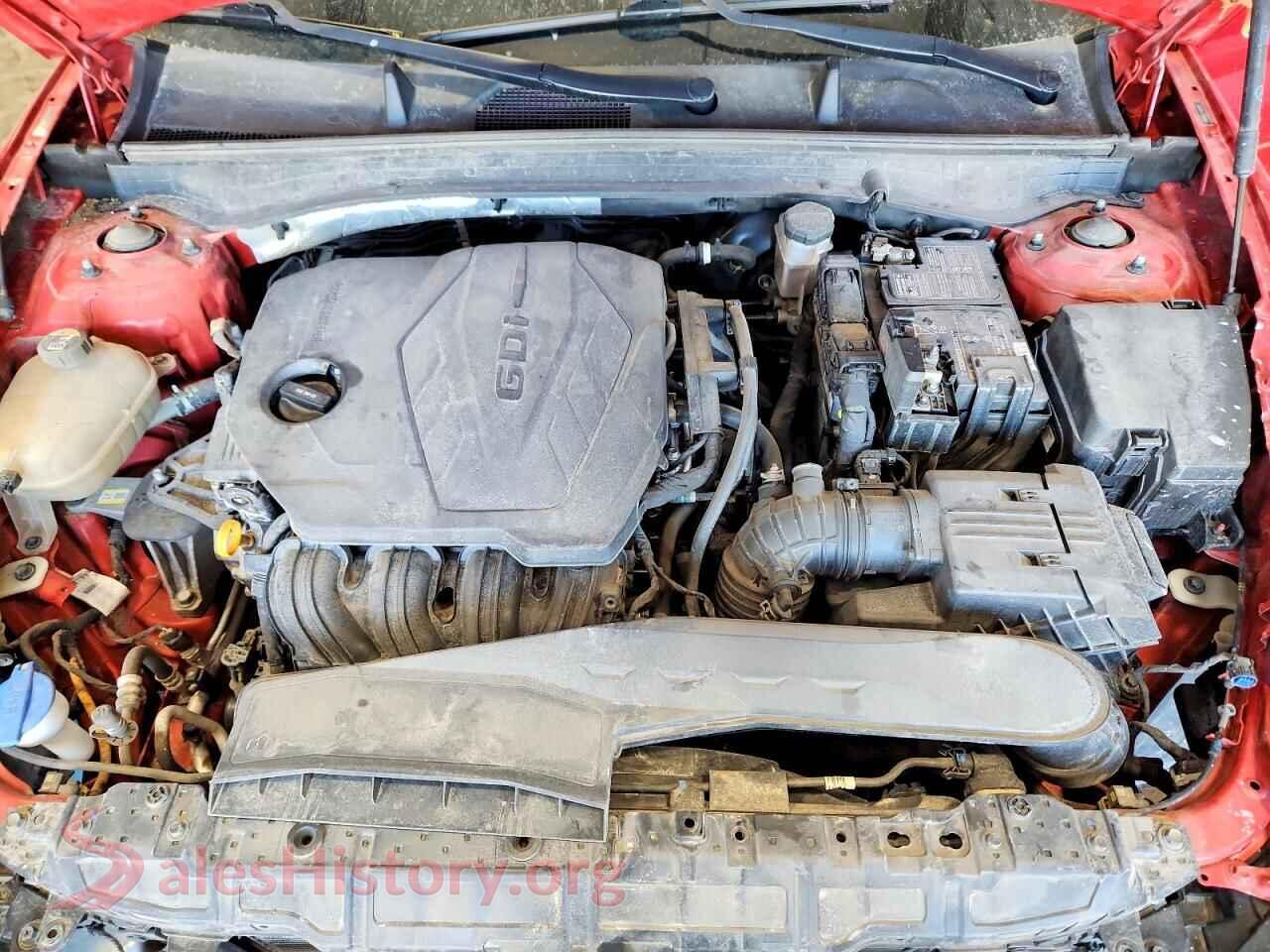 2020 HYUNDAI SONATA VIN 5NPEL4JA2LH003324, VIN plate