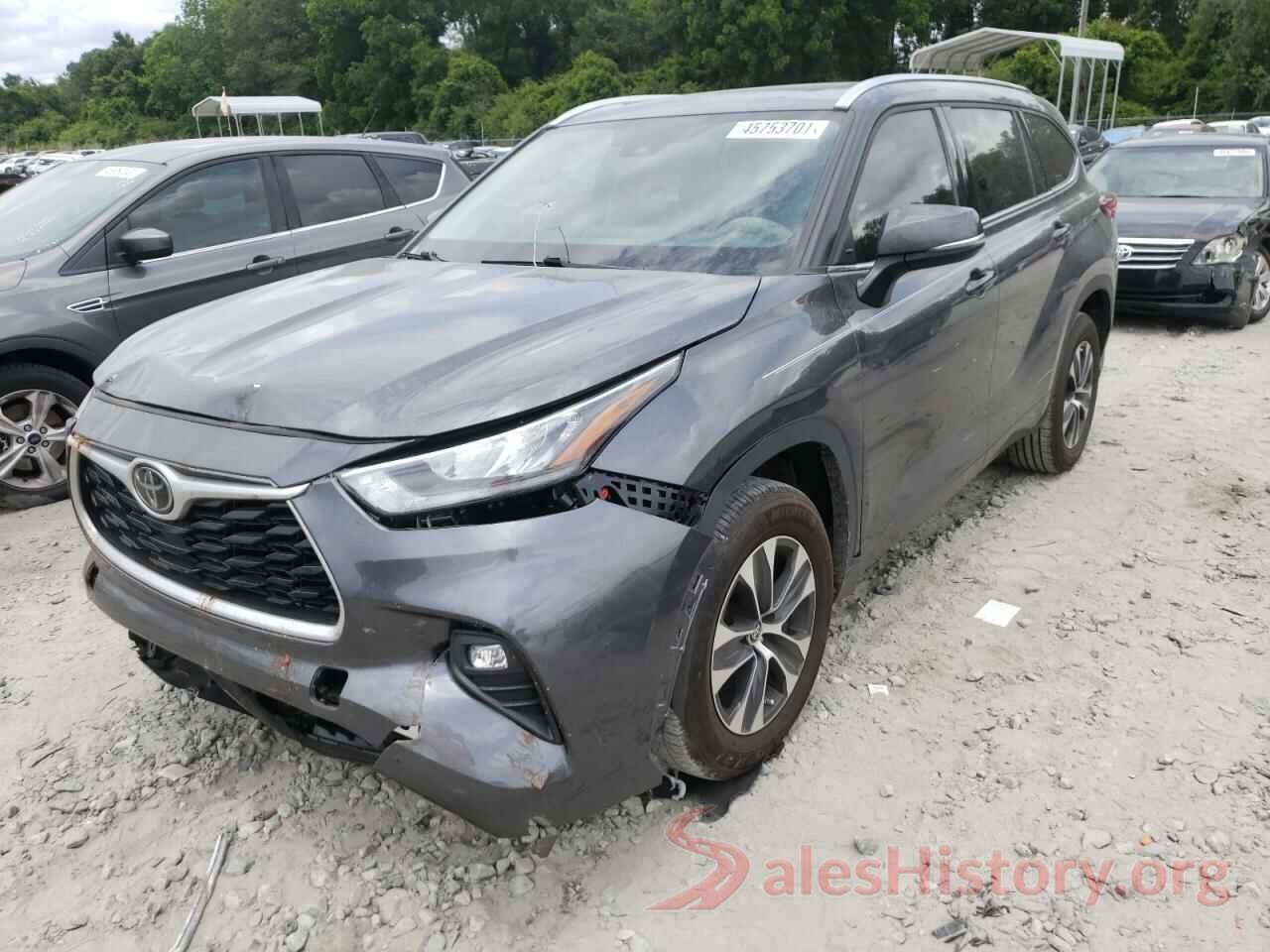 5TDGZRAHXLS508166 2020 TOYOTA HIGHLANDER