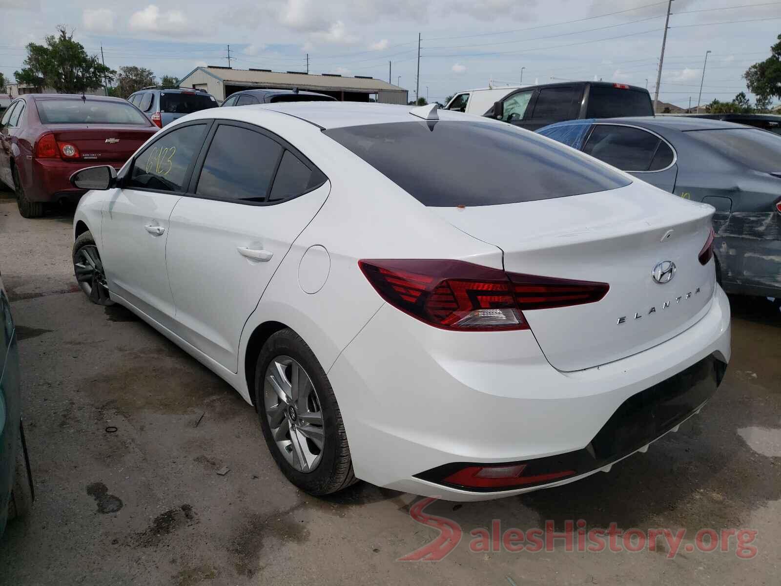 5NPD84LF5LH587580 2020 HYUNDAI ELANTRA