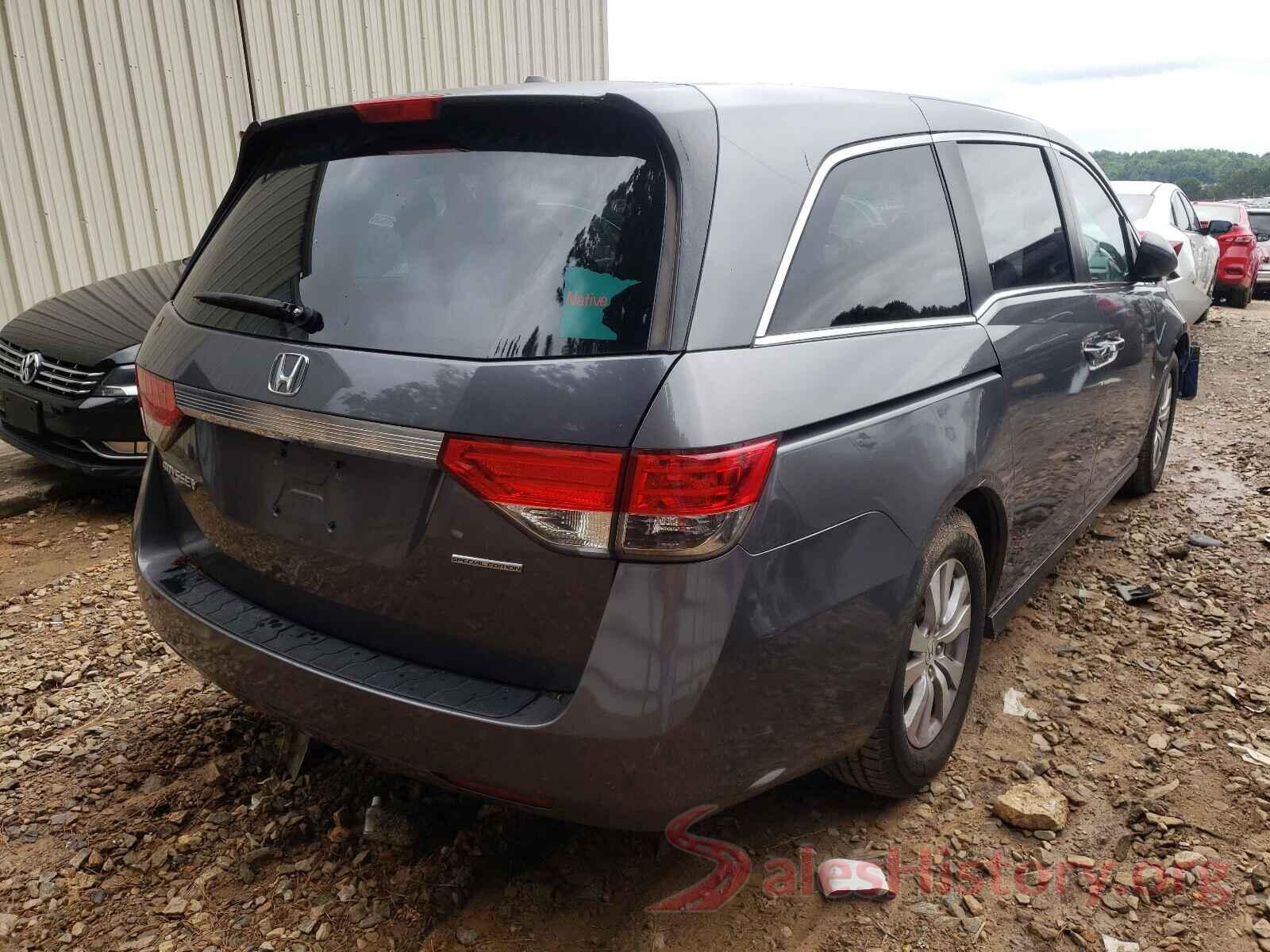 5FNRL5H35GB114324 2016 HONDA ODYSSEY