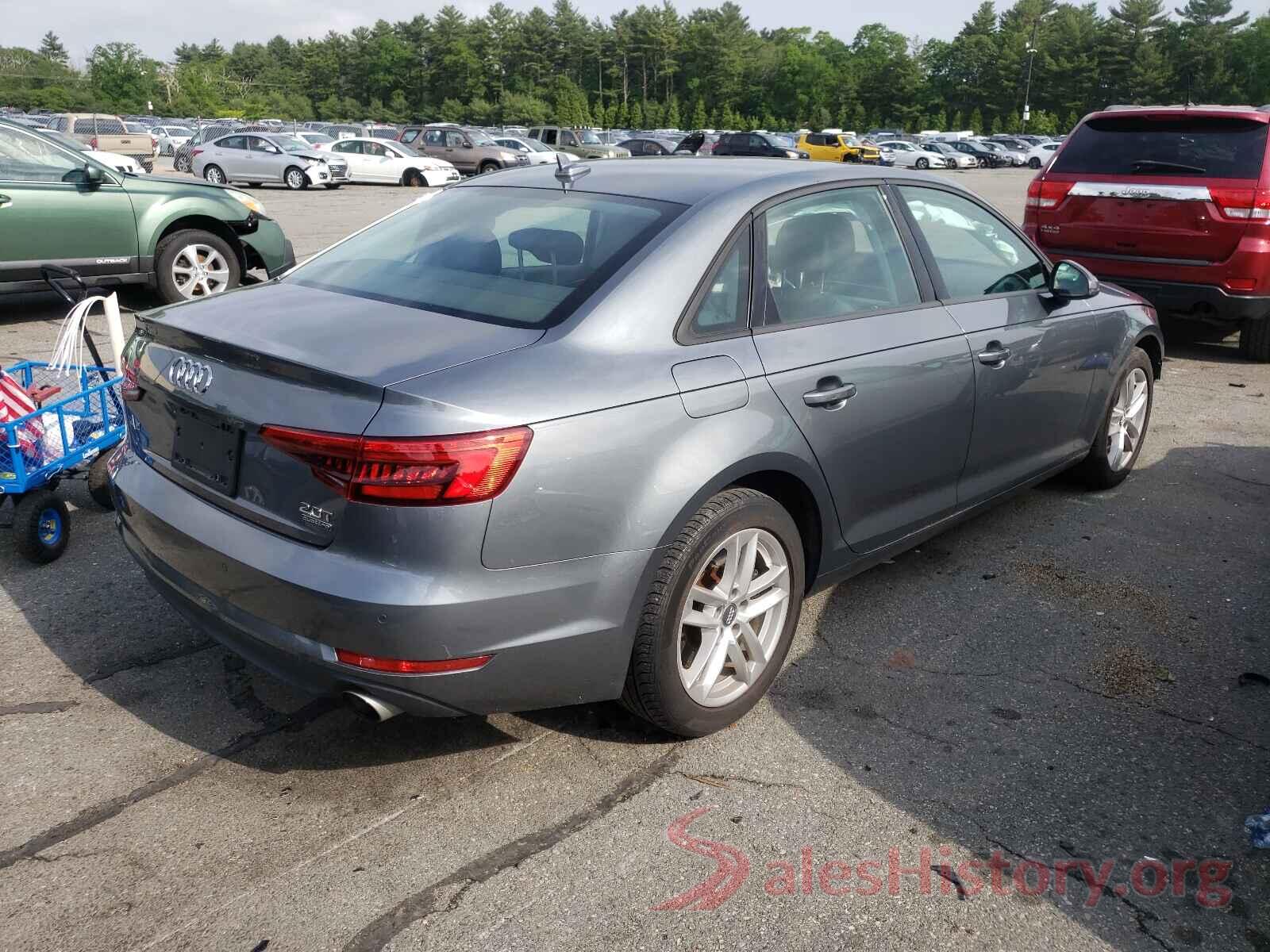 WAUANAF40HN014899 2017 AUDI A4