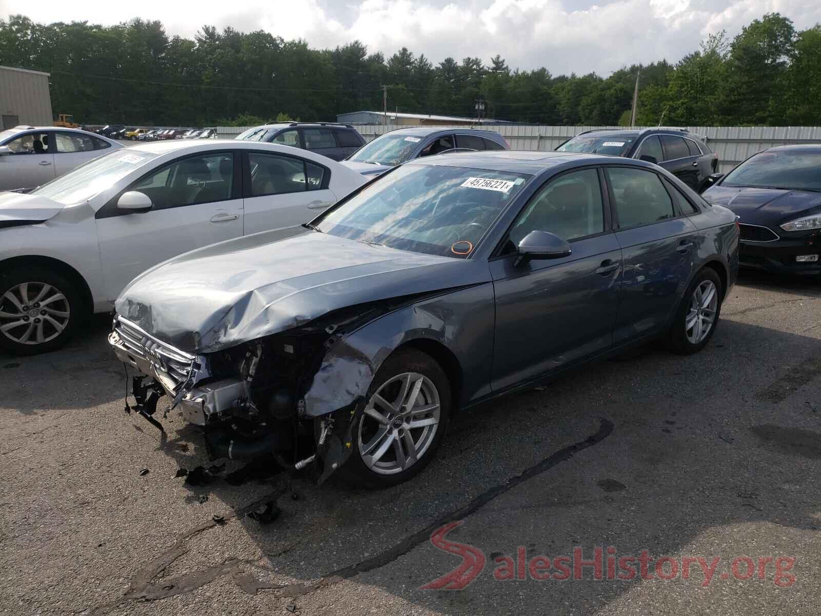 WAUANAF40HN014899 2017 AUDI A4