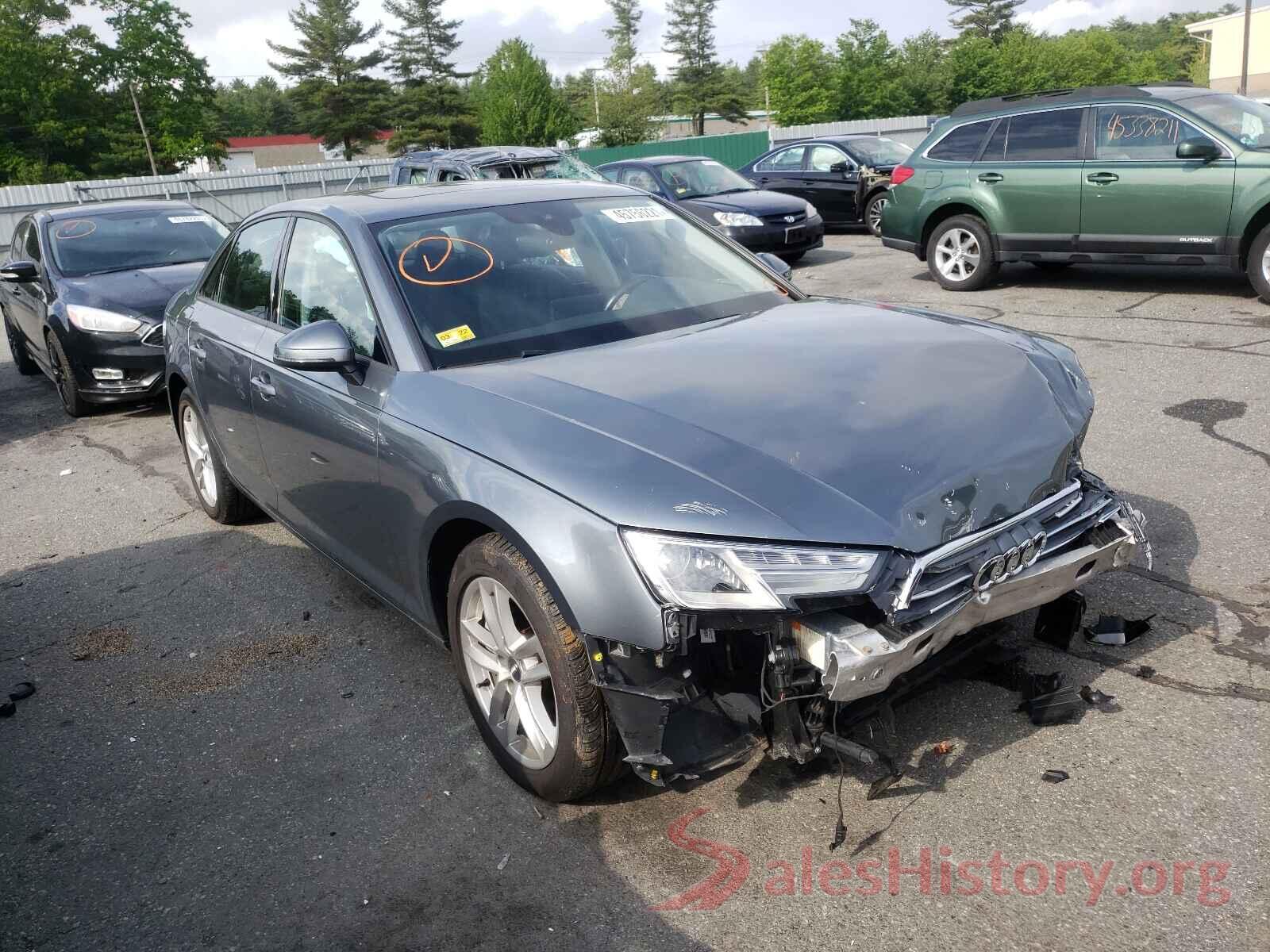 WAUANAF40HN014899 2017 AUDI A4