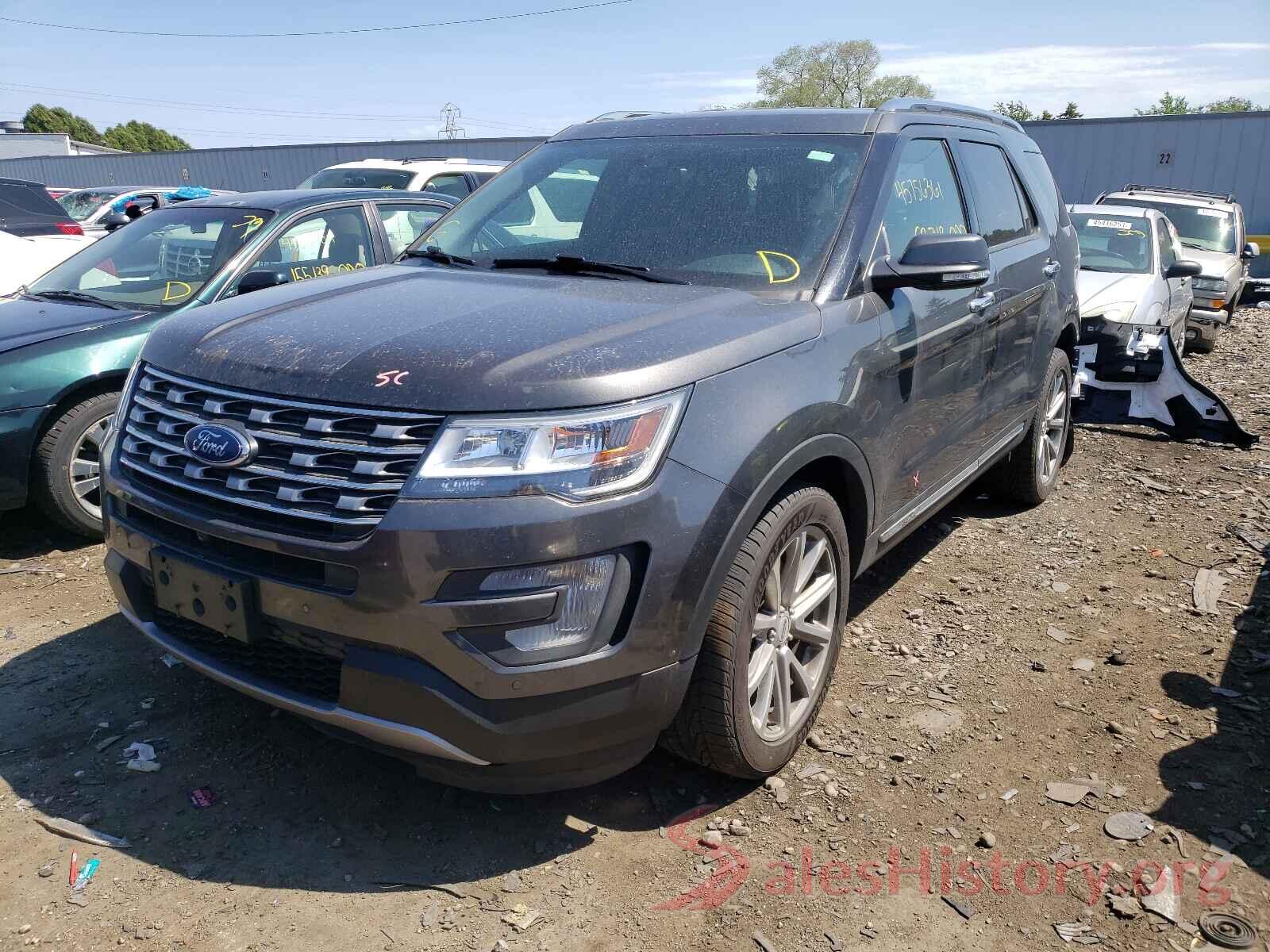 1FM5K8F87HGC92448 2017 FORD EXPLORER