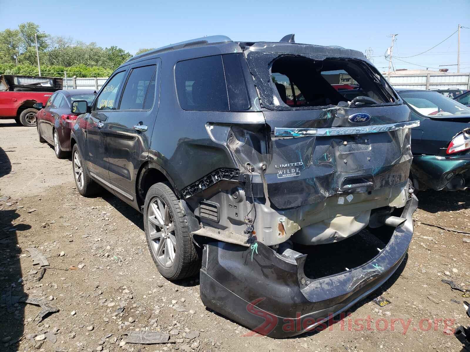 1FM5K8F87HGC92448 2017 FORD EXPLORER