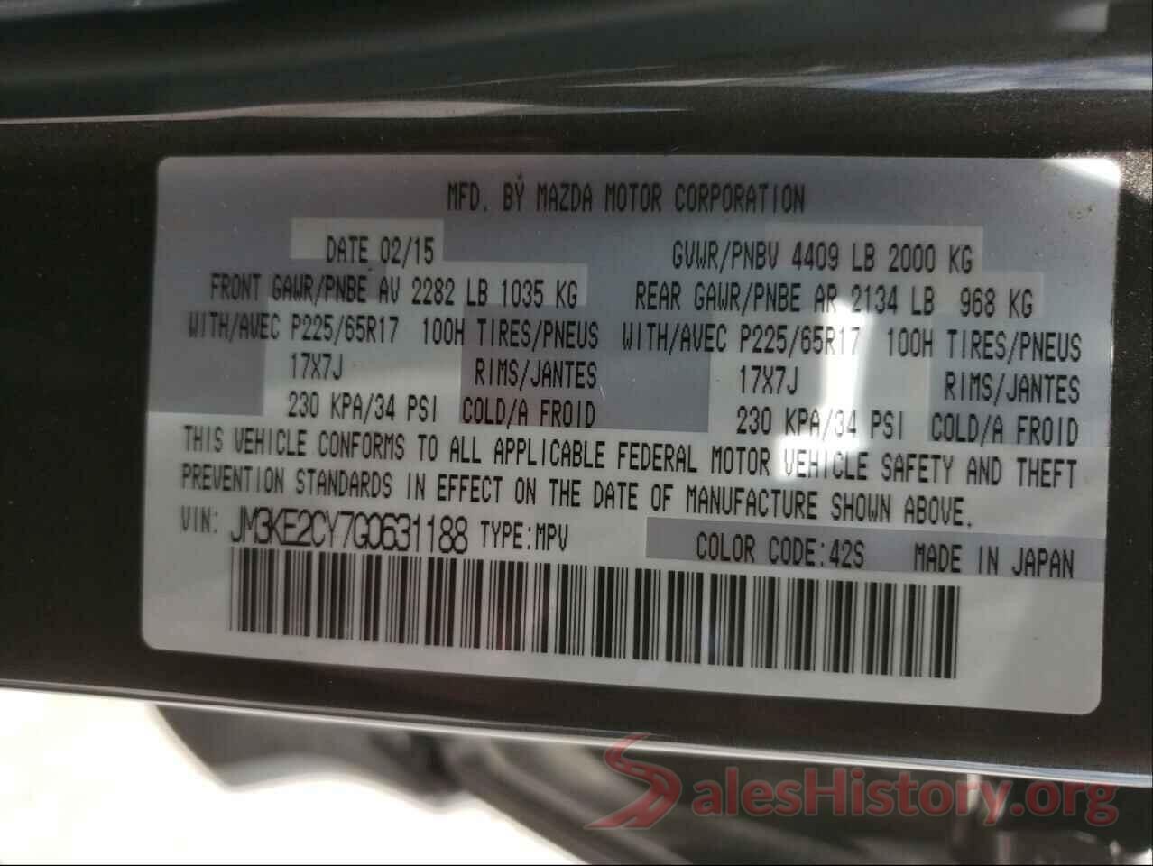 JM3KE2CY7G0631188 2016 MAZDA CX-5