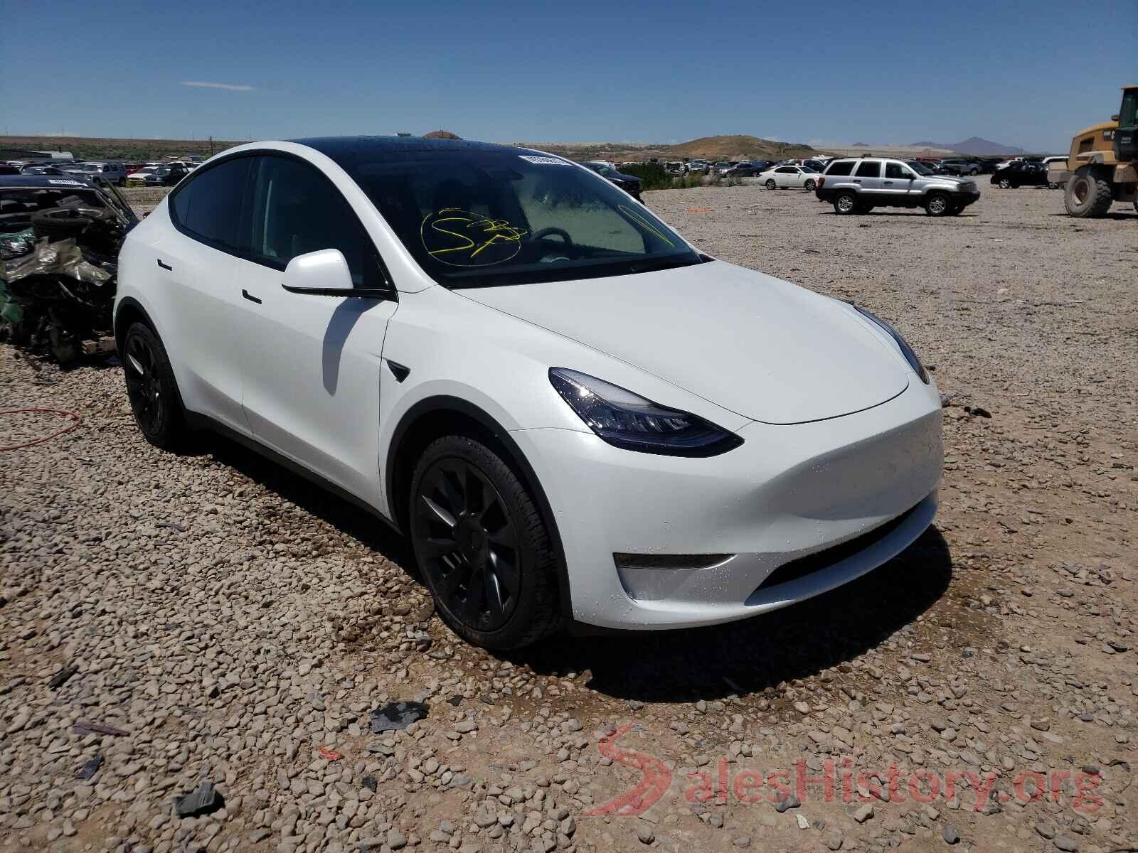 5YJYGDEE2MF097140 2021 TESLA MODEL Y