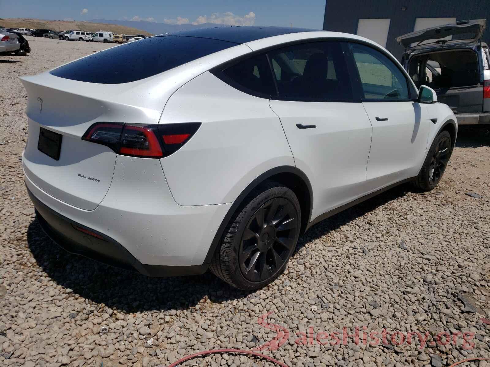 5YJYGDEE2MF097140 2021 TESLA MODEL Y