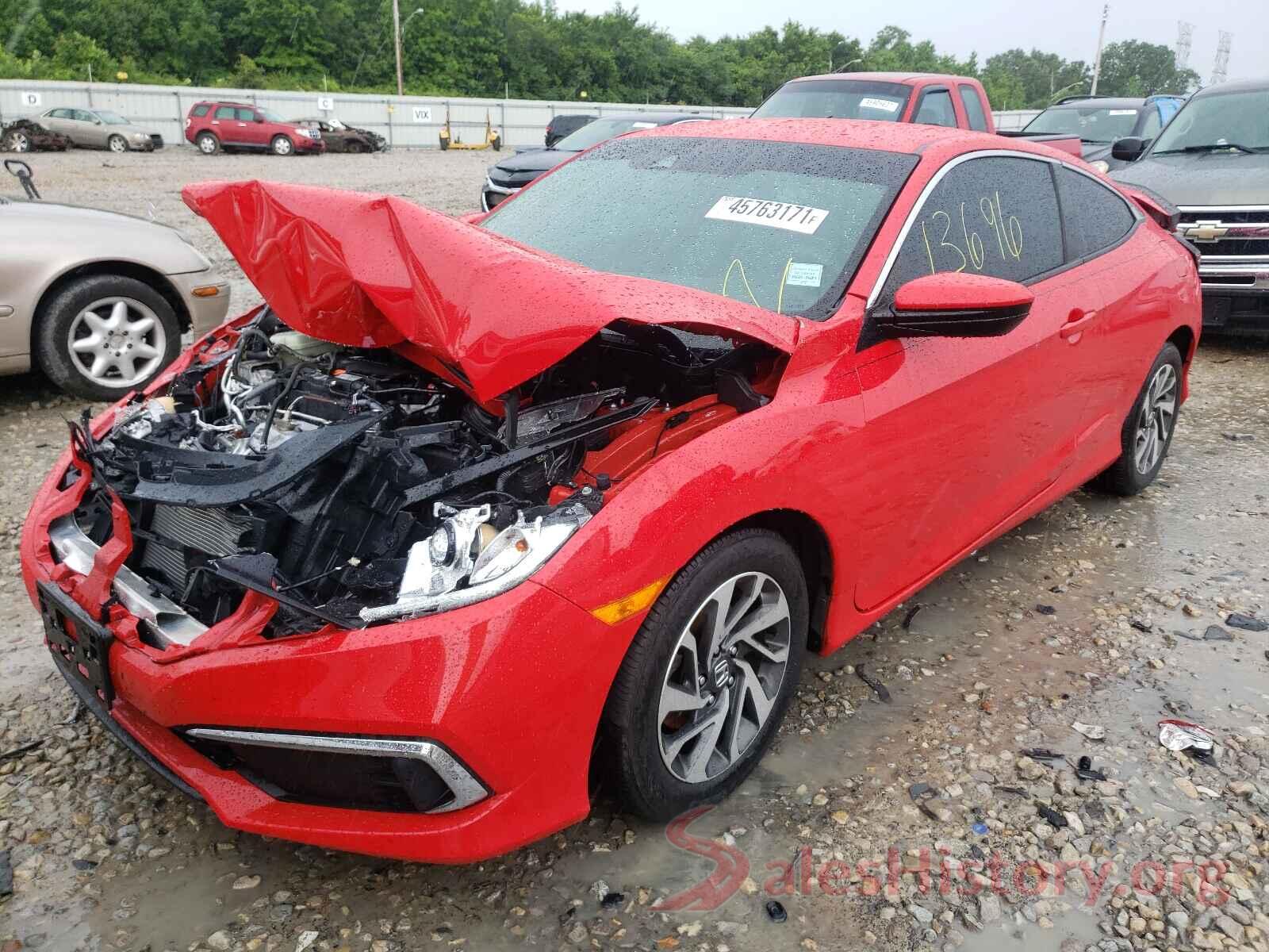 2HGFC4B64KH307536 2019 HONDA CIVIC