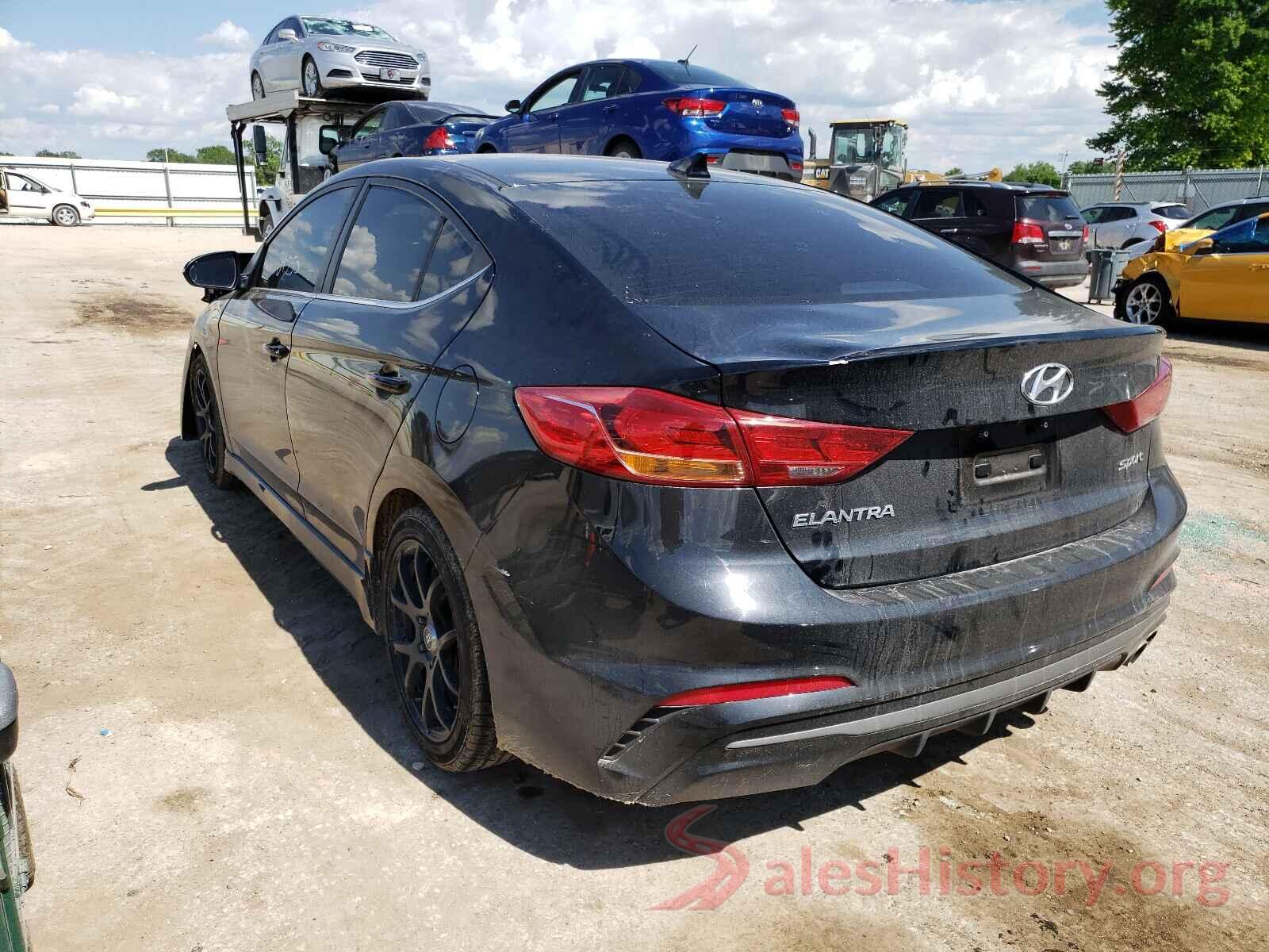 KMHD04LB2JU505839 2018 HYUNDAI ELANTRA