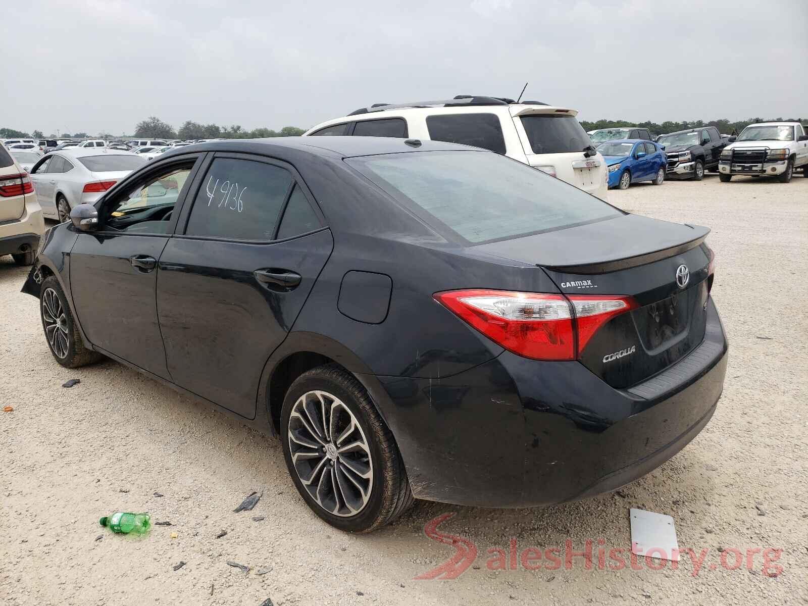 5YFBURHE5GP521166 2016 TOYOTA COROLLA