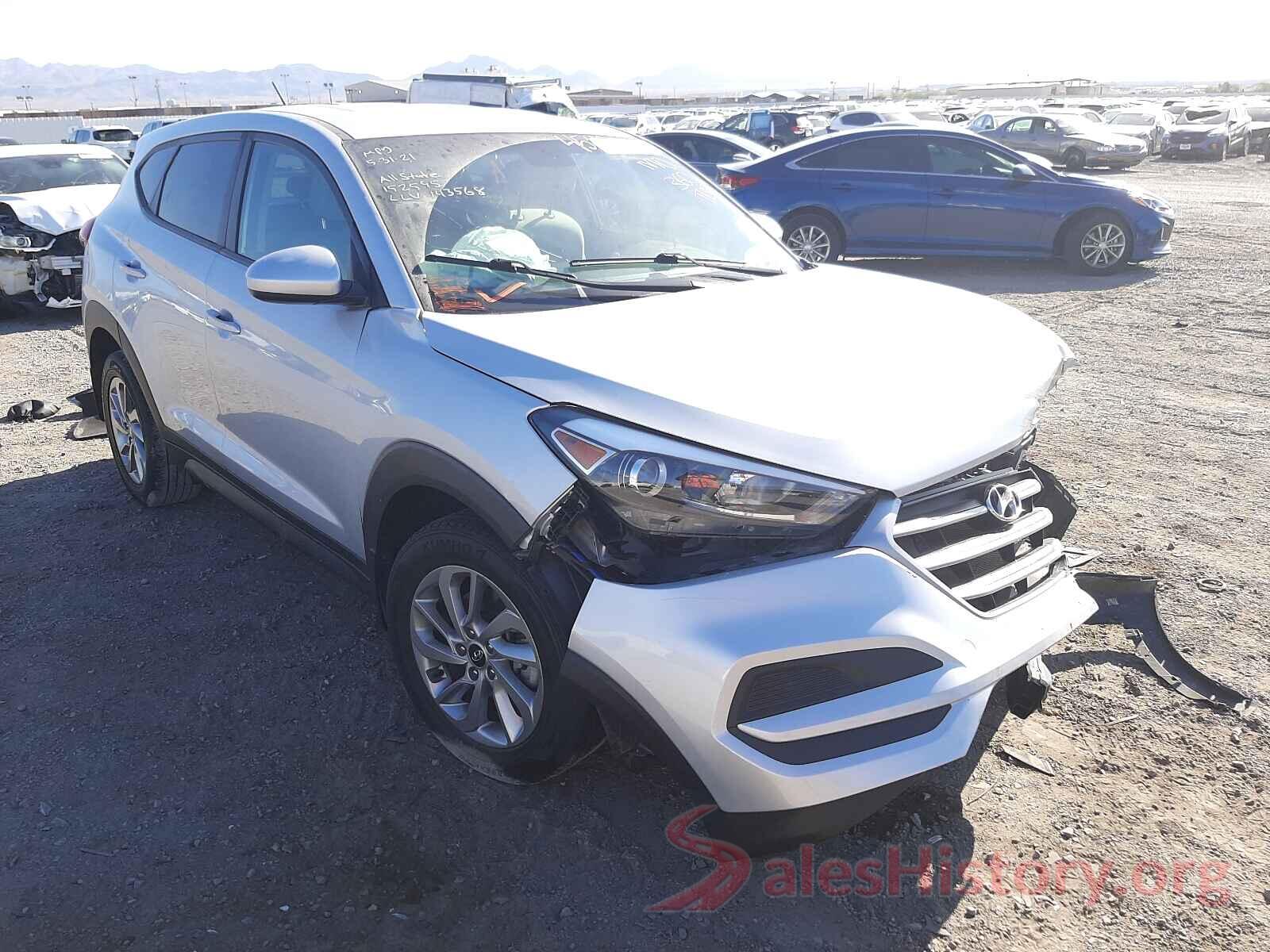 KM8J2CA49JU732862 2018 HYUNDAI TUCSON