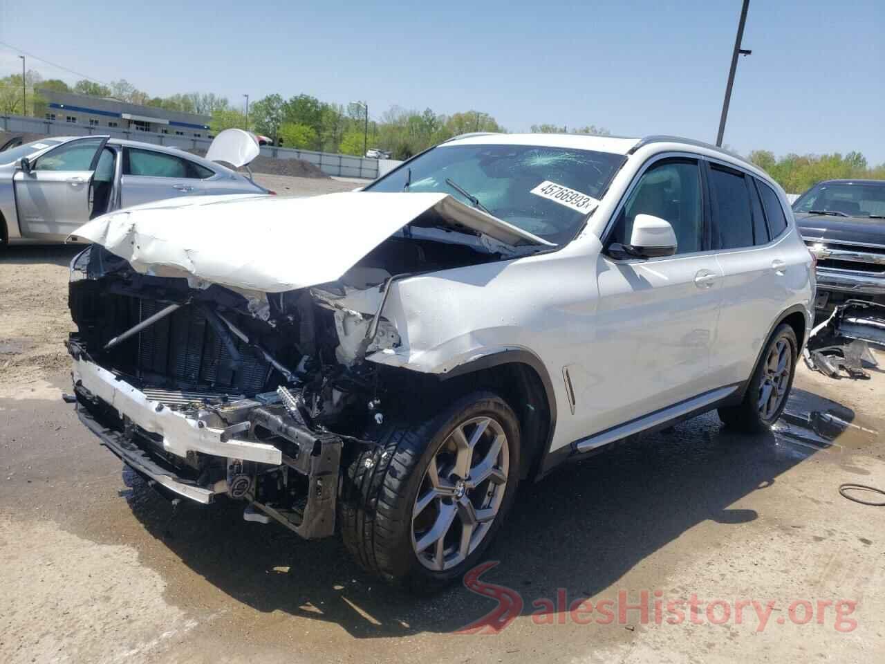 5UXTY5C06M9E47885 2021 BMW X3